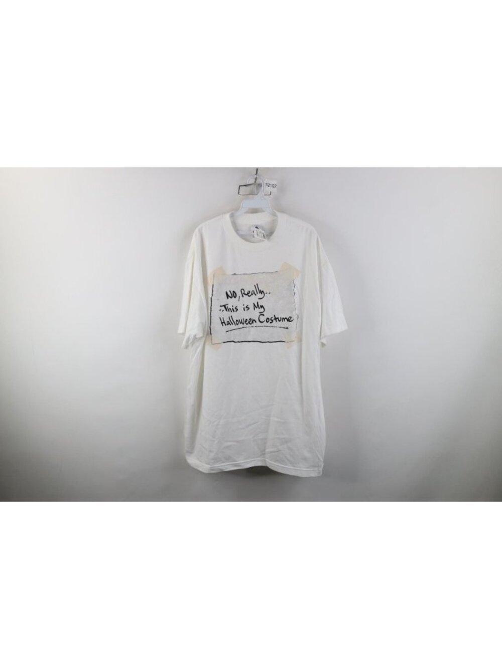Deadstock Vtg Y2K Mens XL Funny No Really This Is My Halloween Costume T-Shirt